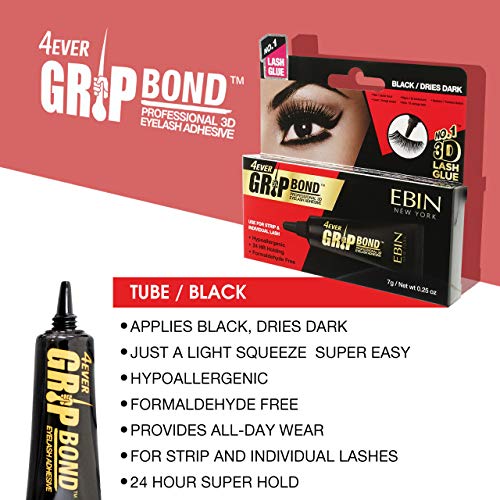 Ebin New York Grip Bond Realessive | טקס חינם פורמלדהיד חופשי היפואלרגני נמשך כל היום אידיאלי